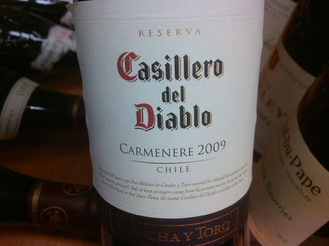 Casillero Del Diablo Carmenère Chile Tinto 2009