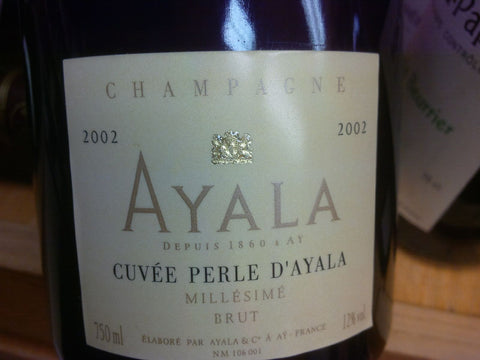 Champagne Ayala Cuvee Perle d'Ayala Millesime 2002