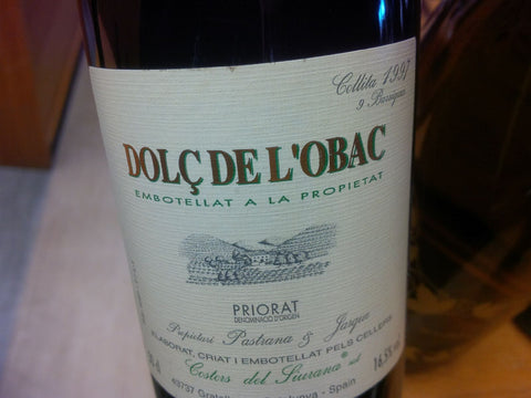 Dolç de L'Obac Priorat Espanha Tinto Doce 1997