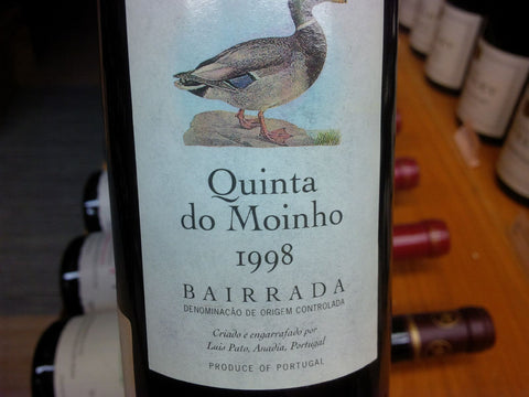 Luis Pato Quinta do Moinho Bairrada Tinto 1998