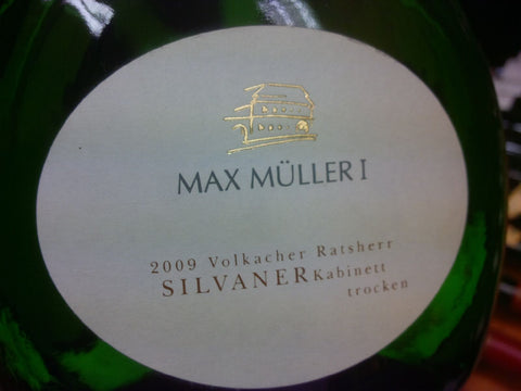 Max Muller Silvaner Kabinett Alemanha Branco 2009