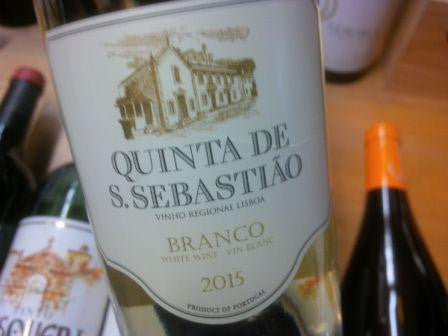 Quinta de São Sebastião Lisboa Branco 2015