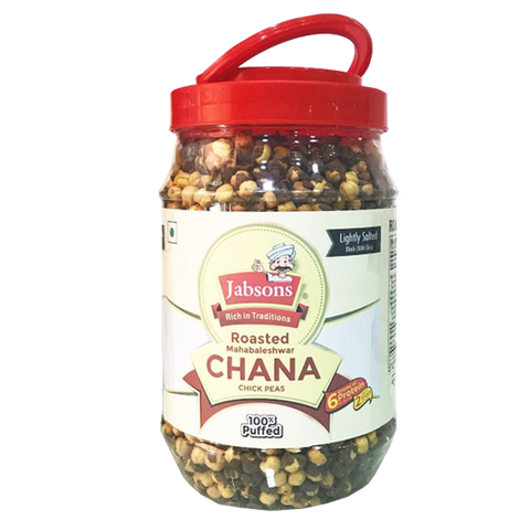 Jabsons Snack de Grão Assado com Sal Preto PET - 1 kg